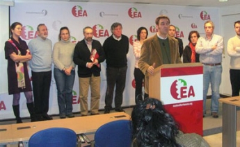 Unai Ziarreta, presidente de EA y candidato a lehendakari