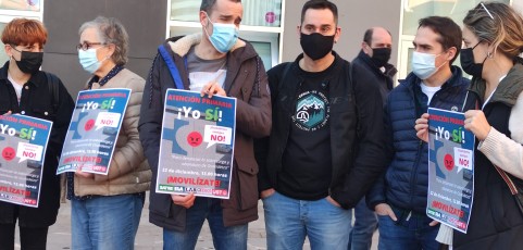 Eusko Alkartasuna se suma a las movilizaciones a favor de la sanidad pública