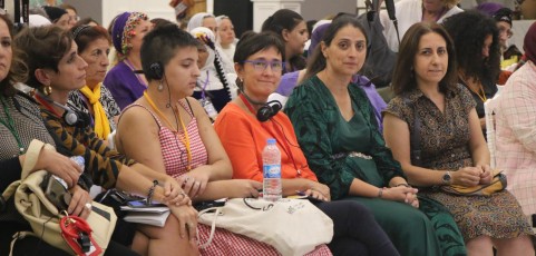 Eusko Alkartasuna participa en el Kurdistán en el congreso del Movimiento de Mujeres Libres (TJA)