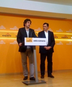 Pello Urizar y Joan Puigcercós